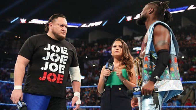 Samoa Joe and Kofi Kingston